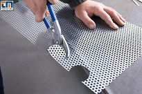 Nożyce do blachy do cięcia po okręgu lewe ERDI BESSEY D208-275L - 2