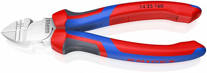 Szczypce tnące boczne do ściągania izolacji KNIPEX 14 25 160