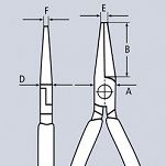 Szczypce chwytające dla mechaników KNIPEX 37 11 125 - 3