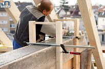Ścisk śrubowy stolarski żeliwny 1500/120mm TGK BESSEY TGK150-2K - 3