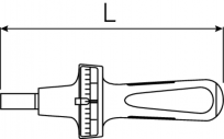 Wkrętak śrubokręt dynamometryczny 30-150cNm STAHLWILLE 51040015 - 2