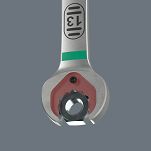 Klucz płasko-oczkowy z grzechotką 6007 Joker SB, długi, 8 x 180 mm WERA 05020350001 - 4
