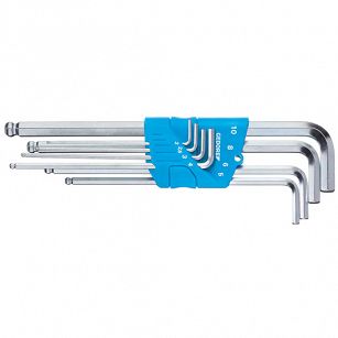 Imbusy klucze trzpieniowe 2-10 mm z kulką nr H 42 KEL-88 GEDORE 1523988