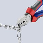 Zestaw kombinerki szczypce uniwersalne 03 02 180 + szczypce tnące boczne 70 02 180 KNIPEX 145934 - 16