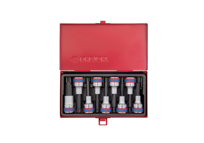 Zestaw nasadek z końcówką TORX 1/2