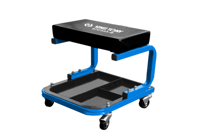 Mobilny stołek warsztatowy KING TONY 87C33A-B