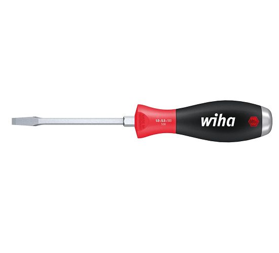 Wkrętak śrubokręt płaski 3,5x0,6x75mm SoftFinish do pobijania 03223 WIHA