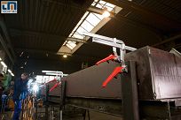 Ścisk dźwigniowy ślusarski stalowy 120/60mm GH BESSEY GH12 - 5