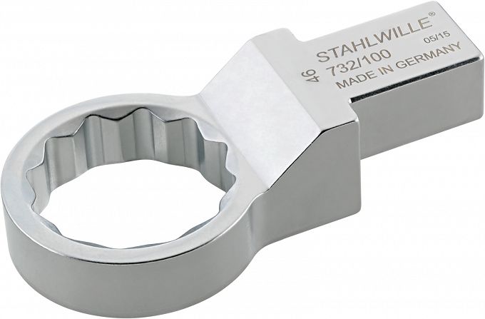 Końcówka oczk.22x28mm 50mm do Kluczy dyn. 732/100 SW 50 STAHLWILLE 58221050