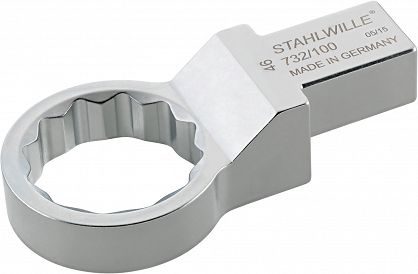 Końcówka oczk.22x28mm 50mm do Kluczy dyn. 732/100 SW 50 STAHLWILLE 58221050