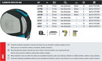 Miara zwijana ze stali nierdzewnej 5m/19mm MEDID 45195 - 2