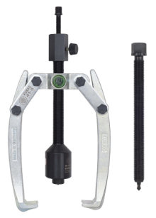 Ściągacz 2-ramienny uniwersalny z długim wrzecionem hydraulicznym KUKKO 41-5-B