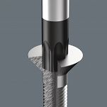 Wkrętak śrubokręt warsztatowy TORX BO z otworem 30 WERA 05138265001 - 9