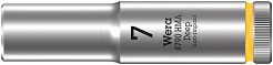 Klucz nasadowy nasadka 7.0 mm głęboka 1/4"  WERA 05004504001