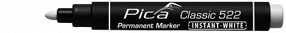 Marker permanentny okrągły biały 1-4mm 522/52 PICA 522/52