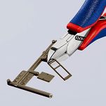 Szczypce Tnące dla Elektroników KNIPEX 77 22 115 - 3