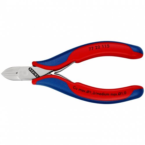 Szczypce Tnące dla Elektroników KNIPEX 77 22 115