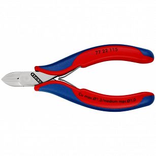 Szczypce Tnące dla Elektroników KNIPEX 77 22 115