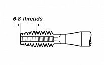 Maszynowy Gwintownik 2x0.4 VOLKEL 38316 - 3