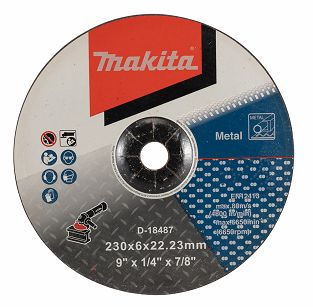 Tarcza 230x6mm szlifierska do metalu MAKITA D-18487