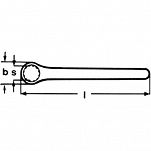 Klucz oczkowy izolowany 24.0 KNIPEX 98 01 24 - 3