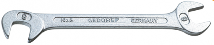 Klucz szczękowy dwustronny, mały 4 mm GEDORE 8 4 6093900