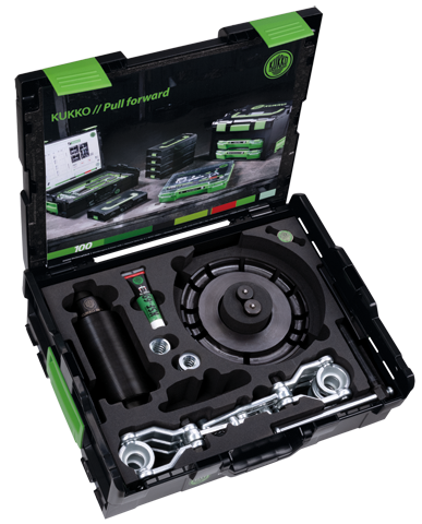 Ściągacz hydrauliczny piasty koła KUKKO 10-A