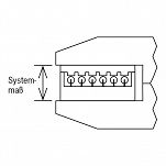 Szczypce do zagniatania równoległego wtyk modułowy RENNSTEIG 693 200 3 - 3