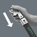 Zestaw z kluczem dynamometrycznym do pomp ciepła/systemów klimatyzacji 9530, 4 części WERA 05136076001 - 4