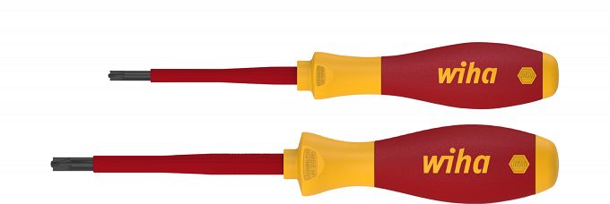 Zestaw śrubokręt wkrętaków SoftFinish electric PlusMinus/Pozidriv 2-cz. w opakowaniu blistrowym. 32282 WIHA