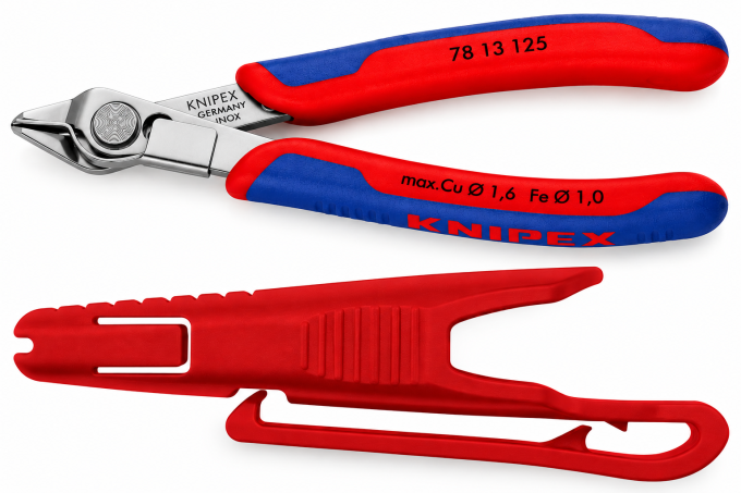 Zestaw szczypce do precyzyjnego cięcia Super Knips 78 13 125 + kabura 78 09 LE KNIPEX 145520