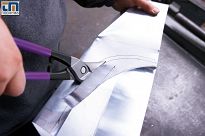 Nożyce do blachy do otworów prawe ERDI BESSEY D407-275 - 2