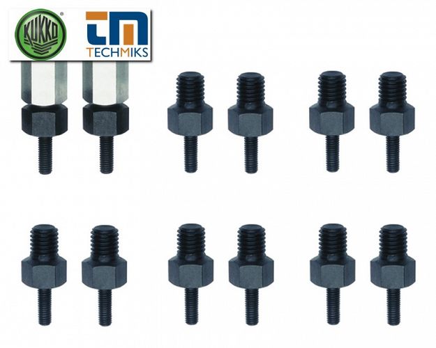 Zestaw adapterów gwintu  series 18-AS KUKKO 18-2-AS