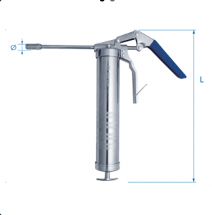 SMAROWNICA RĘCZNA 267mm POJEMNOŚĆ 0,414 L + WĘŻYK 300mm KING TONY 9BU1432T