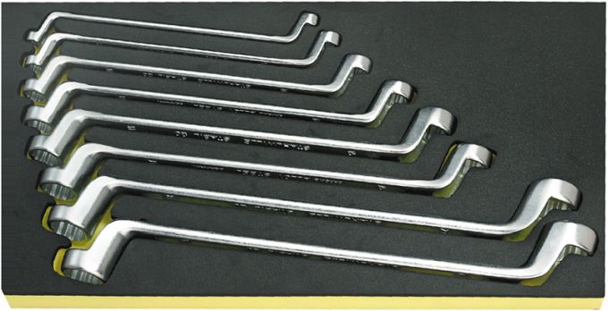 Zestaw TCS 1/3 Kluczy oczk.odg. 6-22mm, 8-Częściowy TCS 20/8,6X7-19X22MM STAHLWILLE 96838192