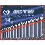 Zestaw kluczy płasko-oczkowych calowych 5/16 - 1.1/4