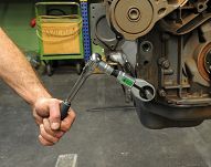 Jednoostrzowy, mechaniczny przecinak do nakrętek KUKKO 55-2 - 5