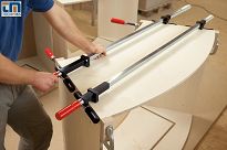 Ścisk stolarski 1000 mm do mocowania elementów kształtowych KS BESSEY KS100 - 2