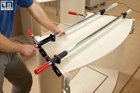 Ścisk stolarski 1000 mm do mocowania elementów kształtowych KS BESSEY KS100 - 2
