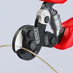 Nożyce do cięcia lin i kabli 2mm, 160mm KNIPEX 95 62 160 TC - 3
