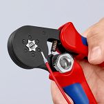 Zestaw szczypce do zaciskania tulejek w sześciokąt do 16 mm² 97 53 14 + szczypce automatyczne do Ściągania Izolacji 0,2 - 6,0 mm 12 62 180 KNIPEX 146223 - 9