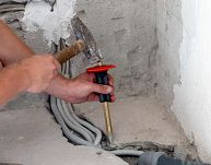 Przebijak szpic z osłoną dłoni RENNSTEIG 331 250 1 - 2