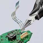 Szczypce chwytające ESD dla elektroników KNIPEX 35 22 115 ESD - 3