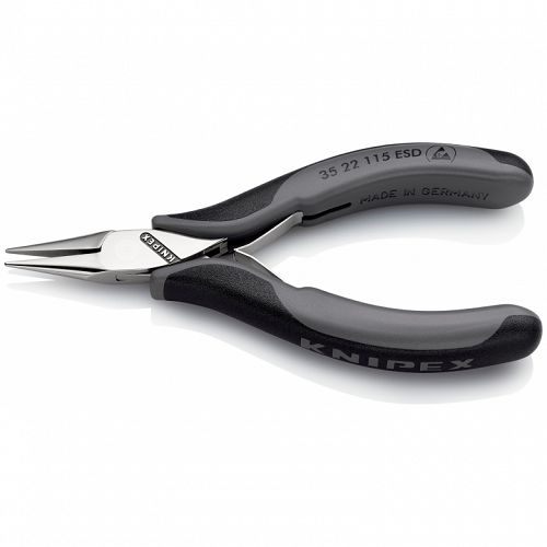 Szczypce chwytające ESD dla elektroników KNIPEX 35 22 115 ESD