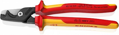 Nożyce do Cięcia Kabli Cu i Al StepCut XL KNIPEX 95 18 225