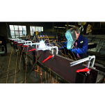 Ścisk dźwigniowy ślusarski stalowy 400/120mm GH BESSEY GH40-12 - 4