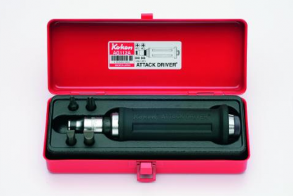 Zestaw wkrętak udarowy ręczny +bity 3/8" 6szt. KOKEN