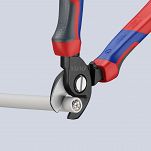 Nożyce do Czystego Cięcia Kabli Cu i Al KNIPEX 95 12 165 - 4