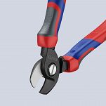 Nożyce do Czystego Cięcia Kabli Cu i Al KNIPEX 95 12 165 - 6