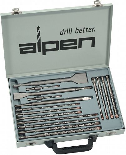 Zestaw wierteł, SDS-plus F4 Forte KIT ALPEN 0000500016100